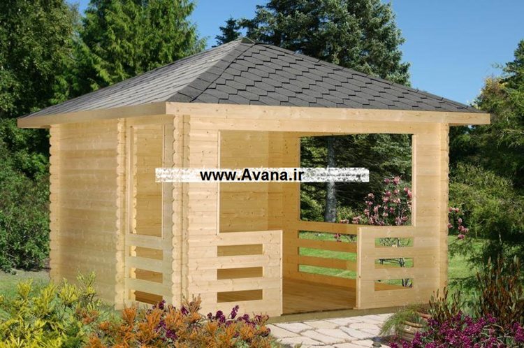 آلاچیق چوبی طرح AFR 03