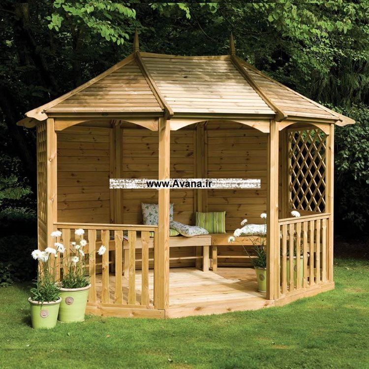 آلاچیق چوبی طرح CLS 02